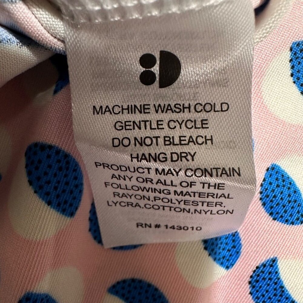 Dot Dot Smile Toddler Girl Size 2T Pink Geometric Cap Sleeve Twirl Dress NWT - Picture 6 of 6